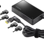 Insignia™ - 65W Charger for Select Ultrabooks - Black