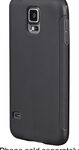 Insignia™ - Matte Case for Samsung Galaxy S 5 Cell Phones - Black