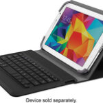 Belkin - QODE Keyboard Case for Most 7" and 8" Tablets - Black