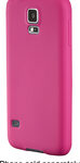 Insignia™ - Matte Case for Samsung Galaxy S 5 Cell Phones - Pink