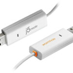 j5 create - Easy Mac/PC 5.9' USB-to-USB Cable with Wormhole - White