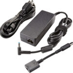 HP - 90W Smart AC Adapter for Select HP Laptops - Black
