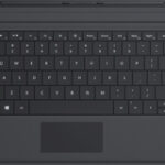 Microsoft - Type Cover for Microsoft Surface 3 - Black