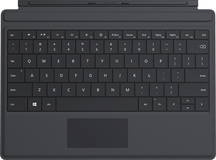 Microsoft - Type Cover for Microsoft Surface 3 - Black - Image 1