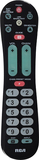 RCA - 2-Device Universal Remote - Black - Image 1