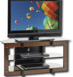 Insignia™ - TV Stand for Most Flat-Panel TVs Up to 42" - Brown