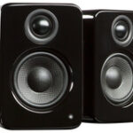 Kanto - YU2 3" 2-Way Desktop Mini Reference Monitors (Pair) - Gloss Black