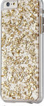 Case-Mate - Karat Hard Shell Case for Apple® iPhone® 6 Plus and 6s Plus - Clear/Gold
