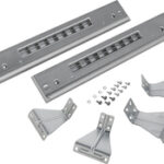 Samsung - Stacking Kit for Select Samsung 9100 Series Washers and Dryers - Chrome