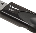 PNY - Attaché 128GB USB 2.0 Flash Drive - Black