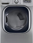 LG - 7.4 Cu. Ft. 14-Cycle Steam Gas Dryer - Graphite Steel