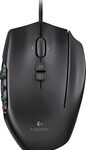 Logitech - G600 MMO Gaming Mouse - Black