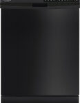 Frigidaire - Gallery 24" Tall Tub Built-In Dishwasher - Black