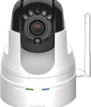 D-Link - High-Definition Pan and Tilt Wi-Fi Video Security Camera - White