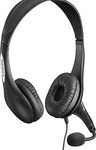 Insignia™ - On-Ear Analog Stereo Headset - Black