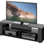 CorLiving - Bakersfield TV Stand for Most Flat-Panel TVs Up to 65" - Black