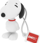 EMTEC - Snoopy 8GB USB 2.0 Flash Drive - White