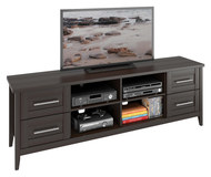 CorLiving - TV Stand for Most Flat-Panel TVs Up to 80" - Espresso
