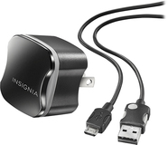 Insignia™ - Micro USB Wall Charger - Black - Image 1