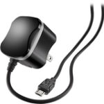 Insignia™ - Micro USB Wall Charger for Select Samsung Mobile Devices - Black