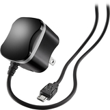 Insignia™ - Micro USB Wall Charger for Select Samsung Mobile Devices - Black - Image 1