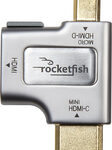 Rocketfish™ - HDMI-to-Micro-/Mini-HDMI Adapter - Silver/Gold