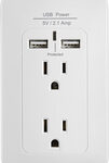 Insignia™ - 2-Outlet Surge Protector