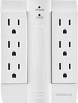 Insignia™ - 6-Outlet Surge Protector