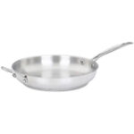 Cuisinart - Chef's Classic Stainless 12" Open Skillet with Helper Handle - Silver