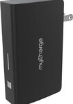 myCharge - AMP PRONG+ Portable Power Bank - Black