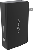 myCharge - AMP PRONG+ Portable Power Bank - Black - Image 1