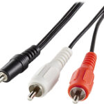 Insignia™ - 6' Stereo-to-RCA Audio Cable - Black