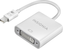 Insignia™ - Mini DisplayPort-to-DVI Adapter - White - Image 1