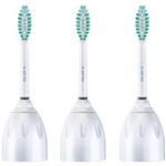 Philips Sonicare - E-Series Standard Screw-On Toothbrush Heads (3-Pack) - White