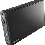 Insignia™ - 3.5" Serial ATA Hard Drive Enclosure