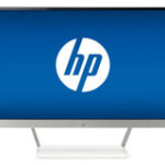 HP - 25" IPS LED HD Monitor - Snow White/Natural Silver