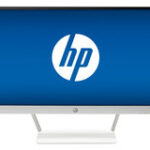 HP - 21.5" IPS LED HD Monitor - Snow White/Natural Silver
