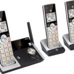 AT&T - CL82315 DECT 6.0 Expandable Cordless Phone with Digital Answering System - Silver/Black