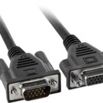Insignia™ - 6' VGA PC Monitor Extension Cable - Black