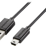 Insignia™ - 3' USB Type A-to-5-Pin Mini-B Cable - Black