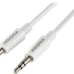 Insignia™ - 6' Mini Stereo Audio Cable - White
