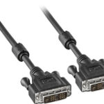 Insignia™ - 6.5' DVI Cable - Black