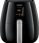 Philips - Viva Collection Airfryer Low-Fat Multicooker - Black/Silver