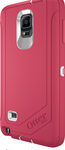 OtterBox - Defender Series Case with Holster for Samsung Galaxy Note 4 Cell Phones - Rose/White