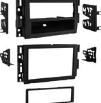 Metra - Radio Installation Kit for Select 2006 and Later GM Vehicles - Black