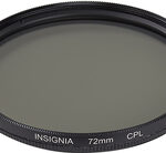 Insignia™ - 72mm Circular Polarizer Lens Filter - Clear