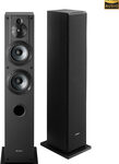 Sony - Core Series Dual 5" 3-Way Floorstanding Speaker (Each) - Black