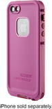 LifeProof - frē Case for Apple® iPhone® 5 and 5s - Magenta - Image 1