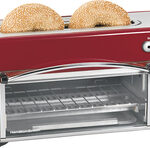 Hamilton Beach - ensemble Toastation 2-Slice Toaster Oven - Red