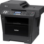 Brother - MFC-8710DW Wireless Black-and-White All-In-One Printer - Black